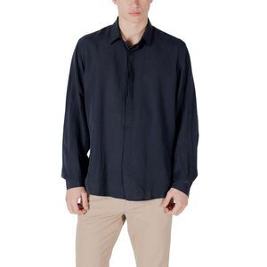 Antony Morato Lyocell Casual Shirt Men Blue Shirts
